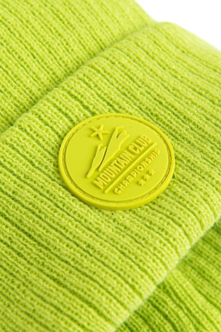 Bonnet à pompon - Vert