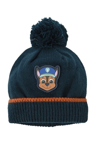 Bonnet à pompon Chase Pat’Patrouille - Bleu marine