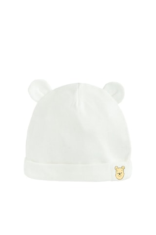 2 bonnets - Blanc et rose