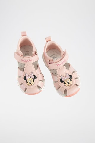 Sandales en cuir Minnie Disney - Rose