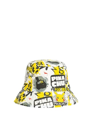 Bob réversible Pikachu Pokémon - Jaune