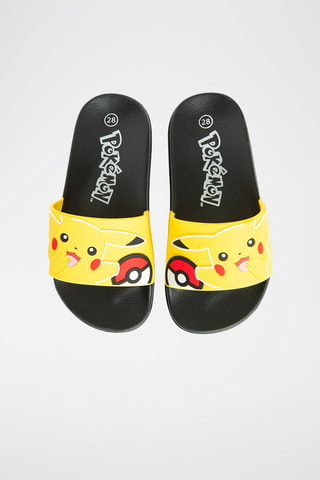 Mules Pikachu Pokémon - Noir