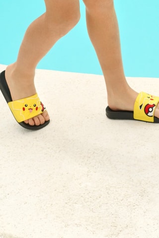 Mules Pikachu Pokémon - Noir