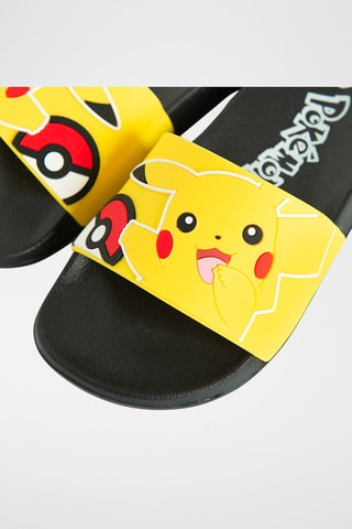 Mules Pikachu Pokémon - Noir