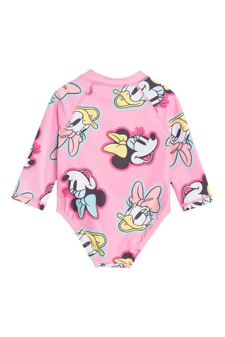 Maillot 1 pièce Minnie et Daisy Disney - Rose
