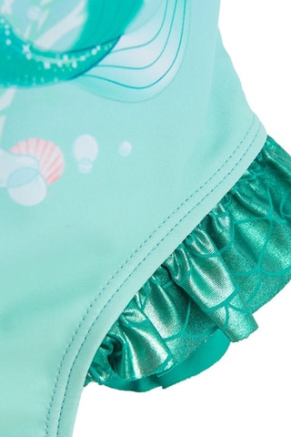 Maillot 1 pièce Ariel La Petite Sirène Disney - Ciel