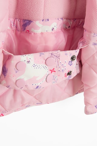 Veste de ski à capuche - Rose
