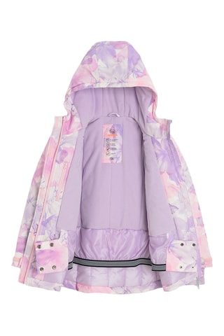 Veste de ski à capuche - Mauve