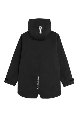 Parka à capuche 2-en-1 - Noir
