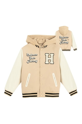 Teddy à capuche - Beige