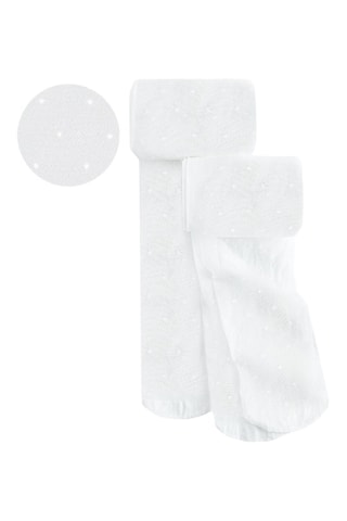 2 collants - 20 deniers - Blanc