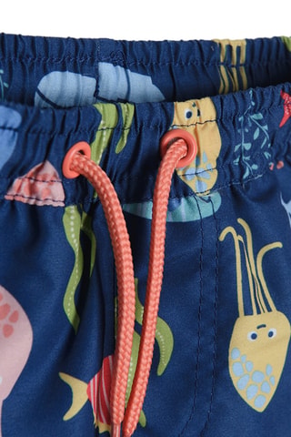 Short de bain Bleu