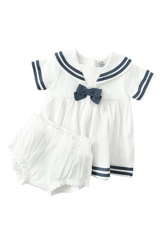 Robe et bloomer - Blanc