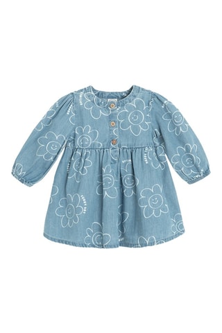 Robe en jean - Bleu