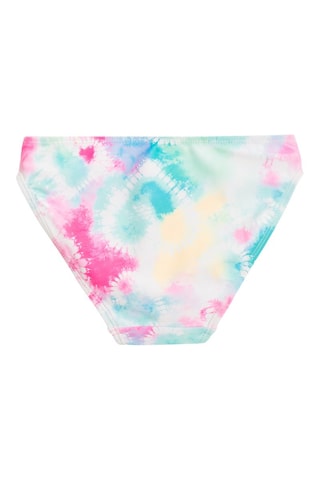 Maillot 2 pièces tie and dye - Blanc