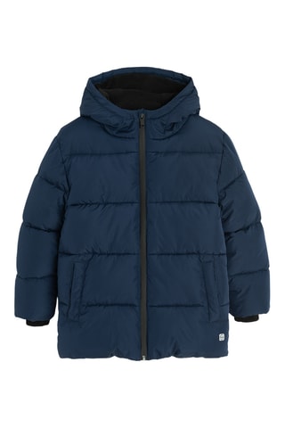 Doudoune à capuche - Bleu marine