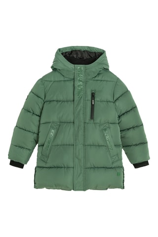 Doudoune à capuche - Vert