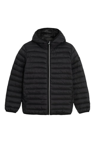 Doudoune à capuche - Noir