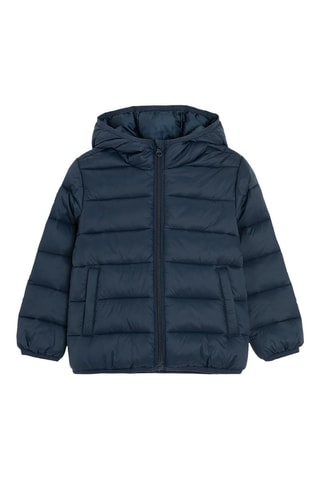 Doudoune à capuche - Bleu marine