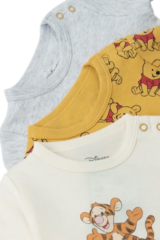 3 bodys Winnie et Tigrou Winnie l'Ourson Disney - Multicolore