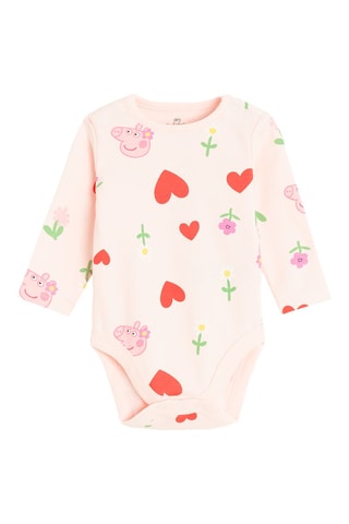 3 bodys Peppa Pig - Rose
