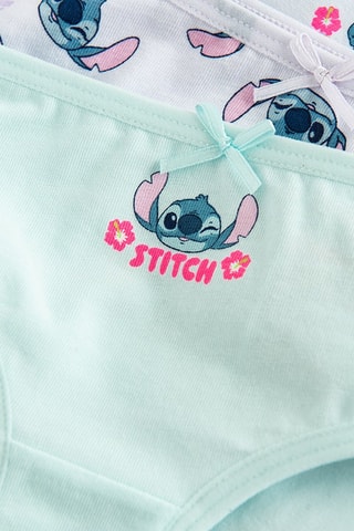 5 culottes Stitch Lilo et Stitch Disney - Ciel et mauve