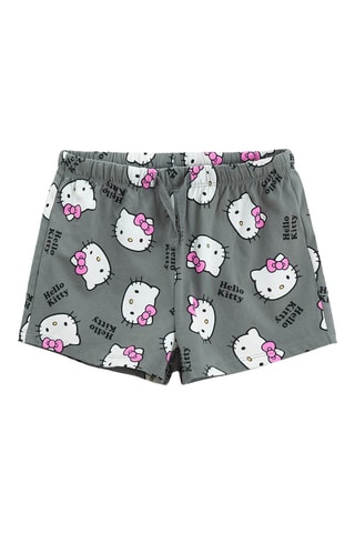 Pyjama Hello Kitty Sanrio - Gris et blanc