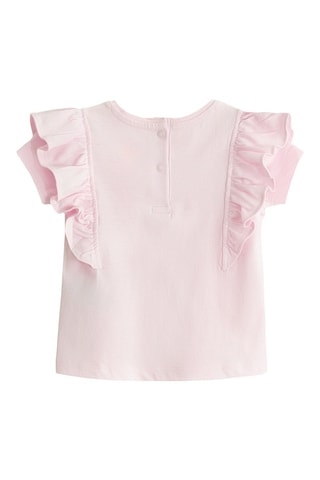 2 t-shirts - Rose et blanc