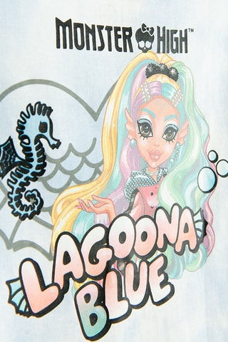 T-shirt Lagoona Blue Monster High - Blanc