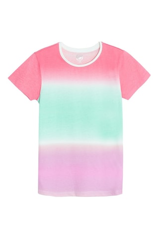 2 t-shirts - Blanc et fuchsia