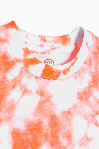 T-shirt tie and dye - Blanc
