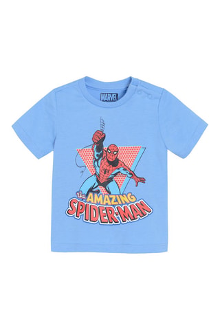 3 t-shirts Avengers Marvel Blanc, rouge et ciel