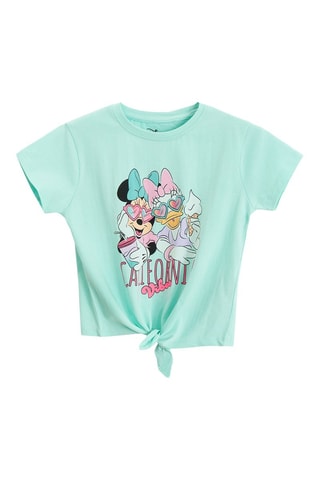 T-shirt Minnie et Daisy Disney -  Vert clair