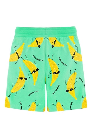 2 Shorts - Zwart en Lichtgroen