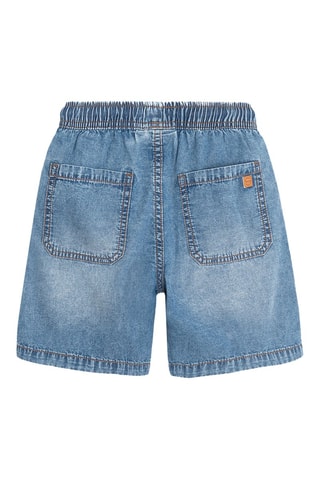 Short en jean - Bleu cobalt