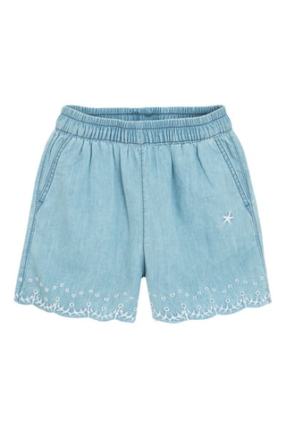 Short - Ciel et blanc