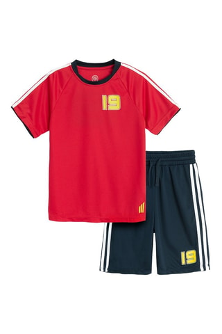 T-shirt et short - Rouge