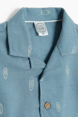 Chemise et short - Bleu clair