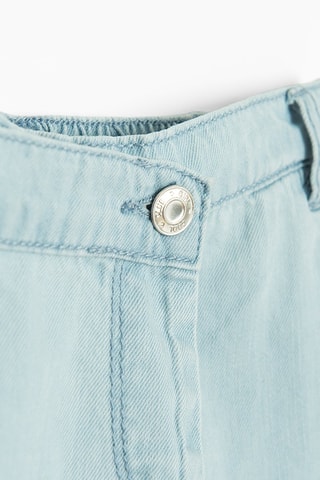 Jupe-short en jean - Ciel