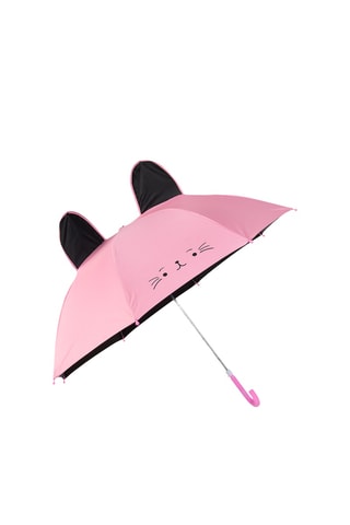 Parapluie à oreilles - Rose