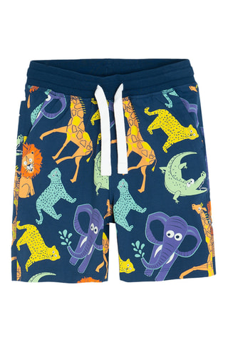 2 shorts - Orange et bleu marine