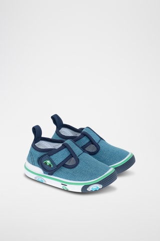 Babies en jean - Bleu cobalt