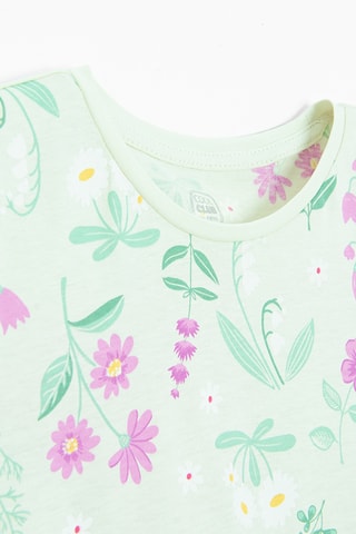 Robe - Vert d’eau et vert clair