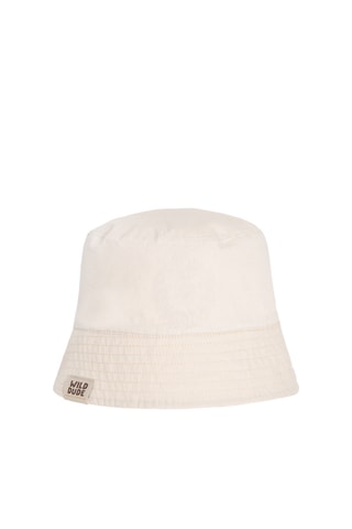 Bob réversible - Moutarde et beige clair