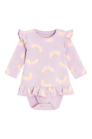Body et legging - Mauve et rose