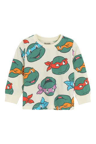 Pyjama Tortue Ninja - Beige et vert