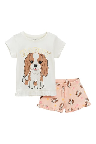 Pyjama - Blanc et rose