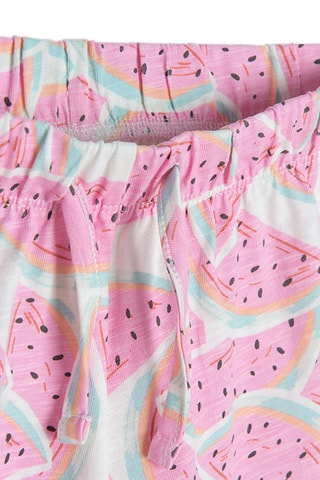 Short Rose et blanc