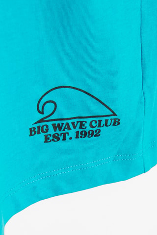 2 shorts - Turquoise et noir