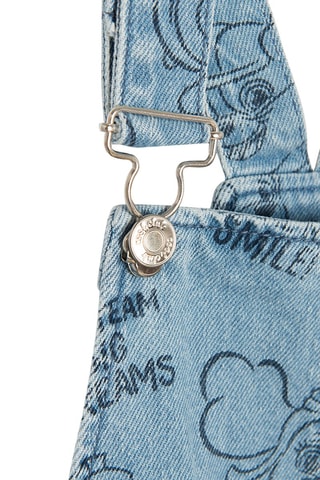 Robe-salopette en jean Pat' Patrouille Bleu marine